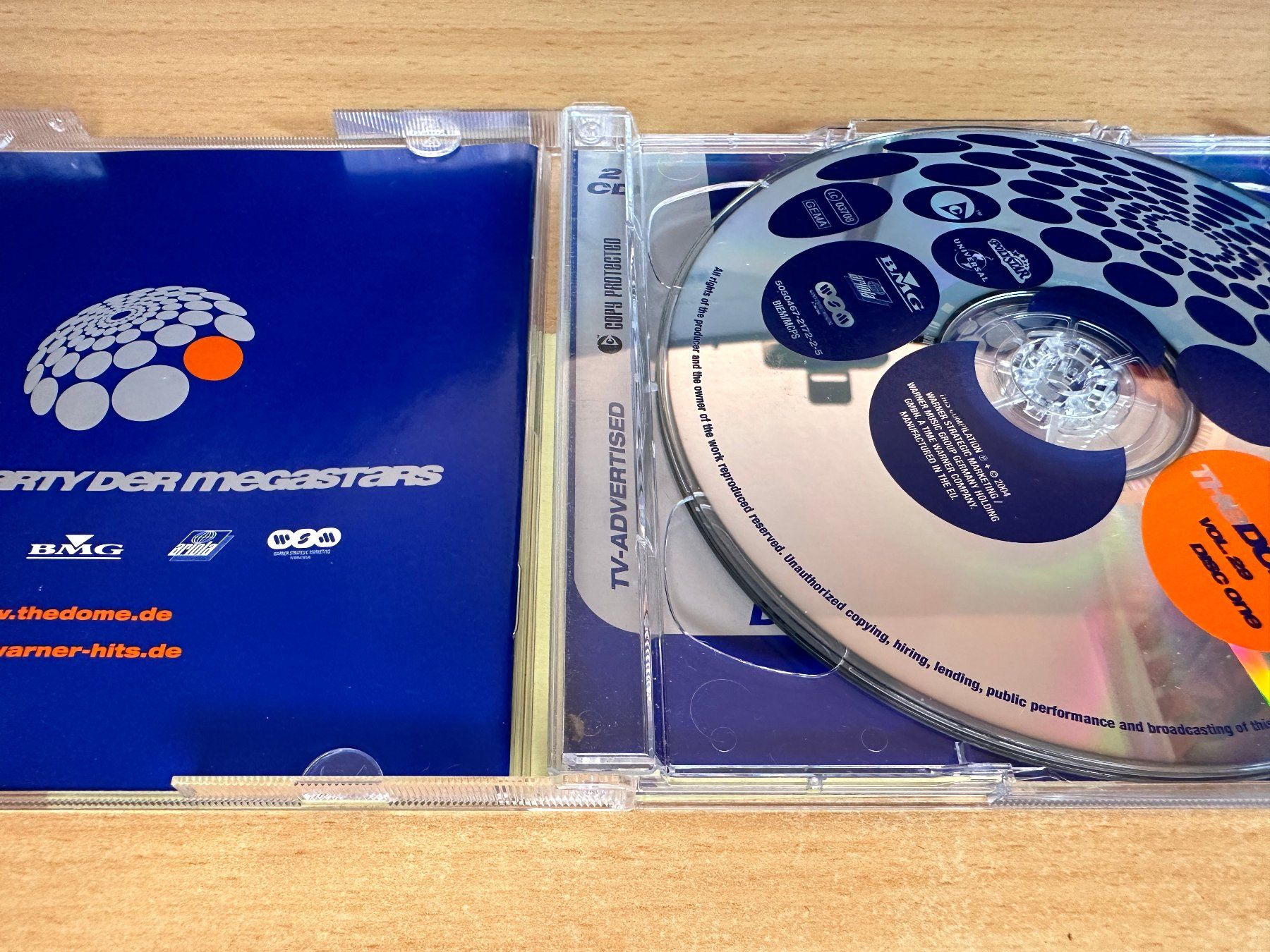 CD: Various – The Dome Vol. 29 - 2 CD – Usato da Rikon im Tösstal venduto da Alpenmutz 2