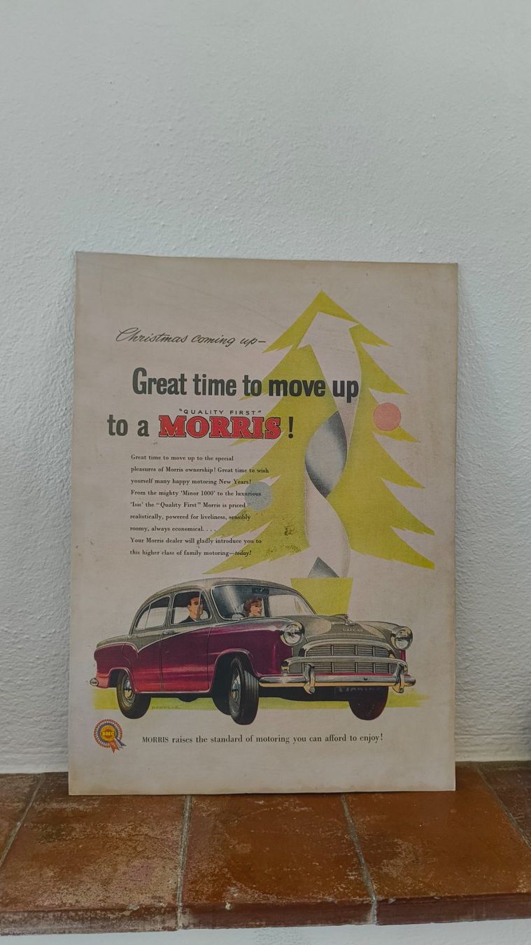 Foto & Immagini: Vintage Morris poster – Usato da Pedrinate venduto da Abitandmore