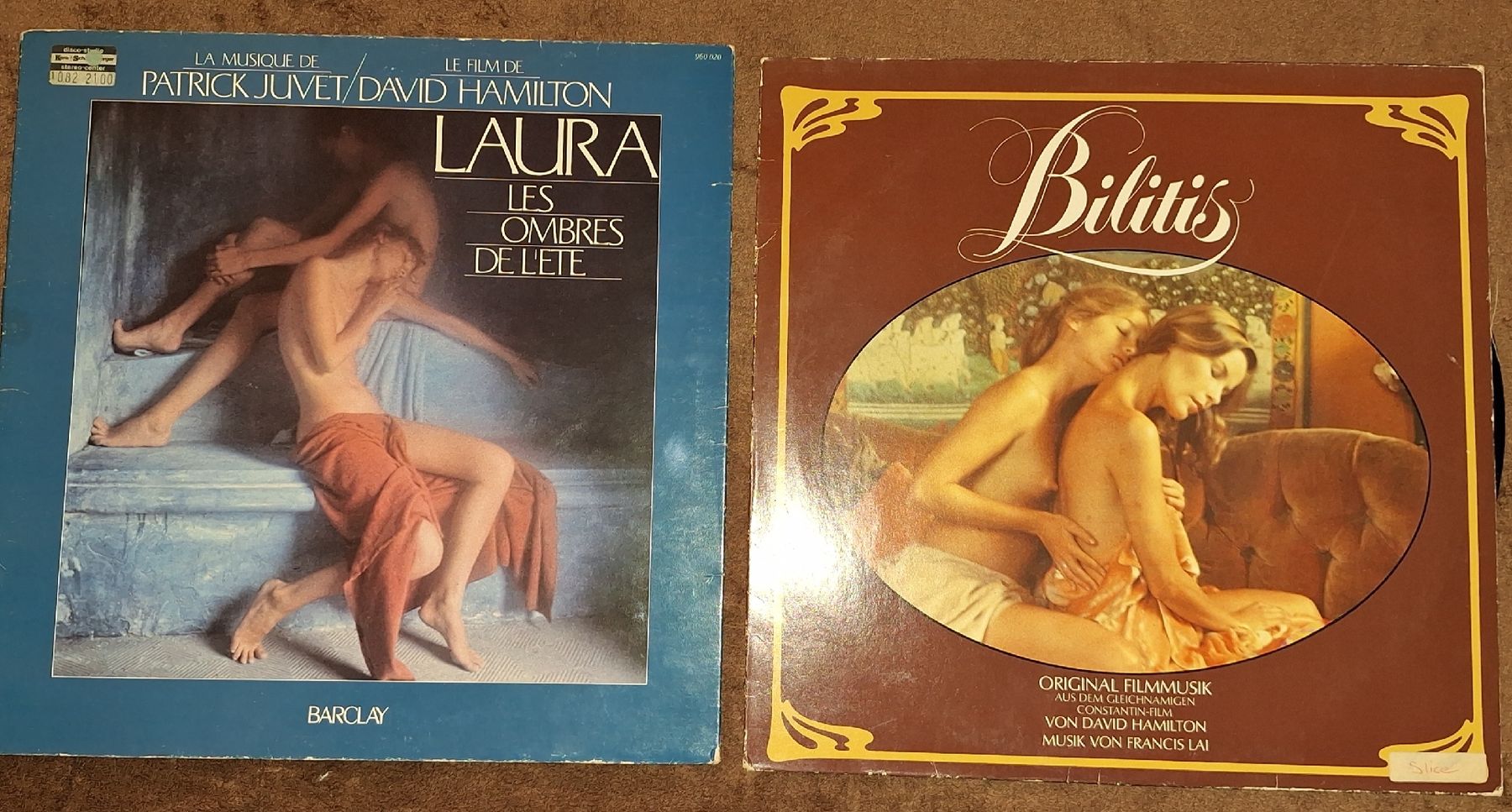 Schallplatten: 2 Schallplatten: Bilitis, Laura – Gebraucht aus Winterthur von Goldpipau