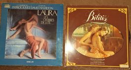 2 Schallplatten: Bilitis, Laura