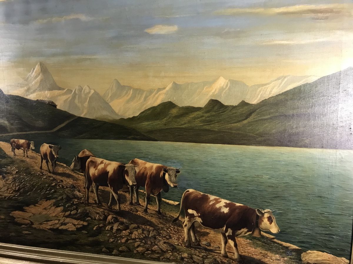 Gemälde: J. Besse Bachalpsee 1912 – Defekt aus Wolfhalden von SecondAntique 6