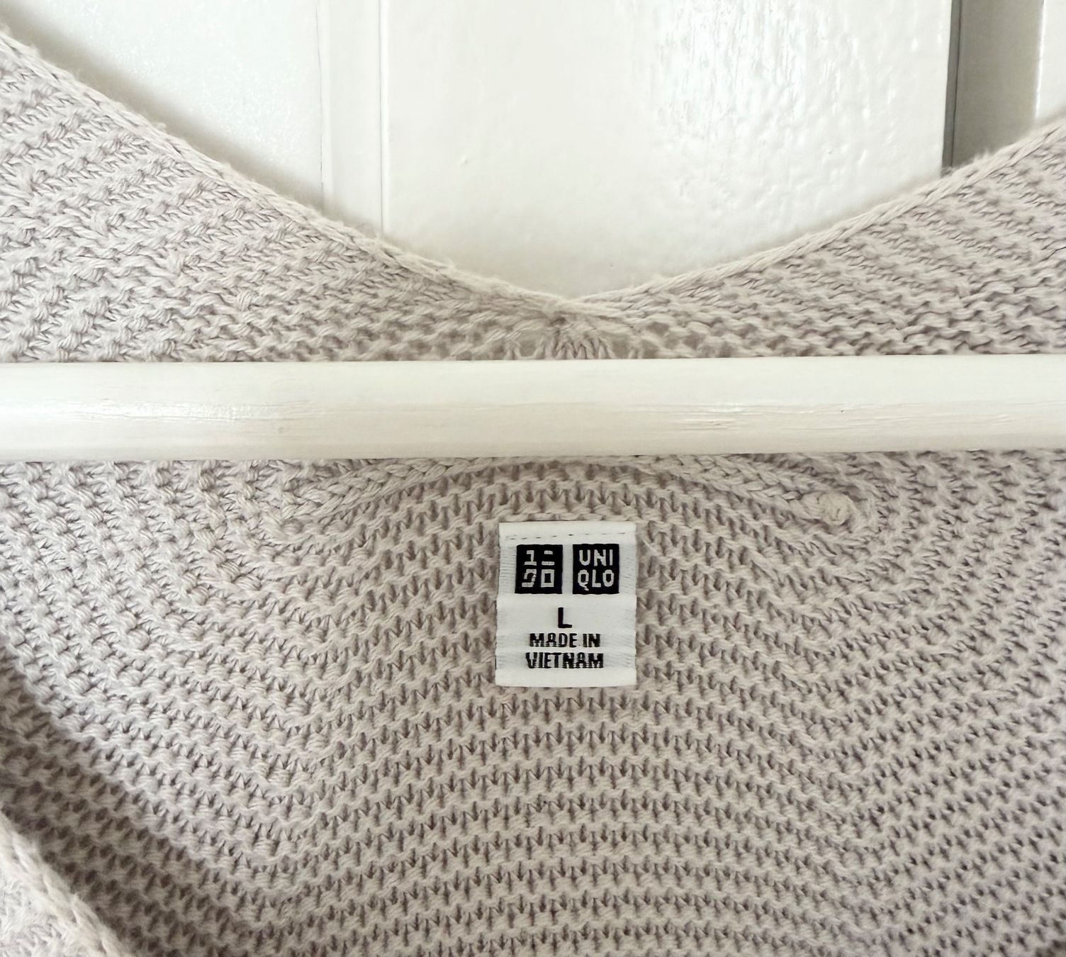 Uniqlo Maglioni & Felpe: Pull femme Uniqlo gris 100% coton - Taille L – Usato da Geneve venduto da Margot_22 1