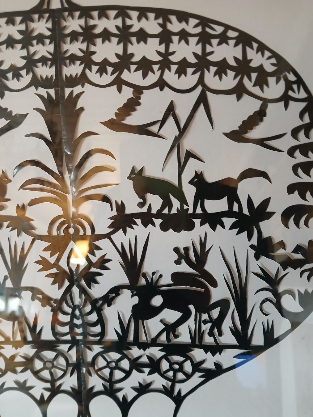 Dipinti: Tableau Découpage Montgolfière Unique et Encadré – Usato da Corcelles-Payerne venduto da evalyne 2