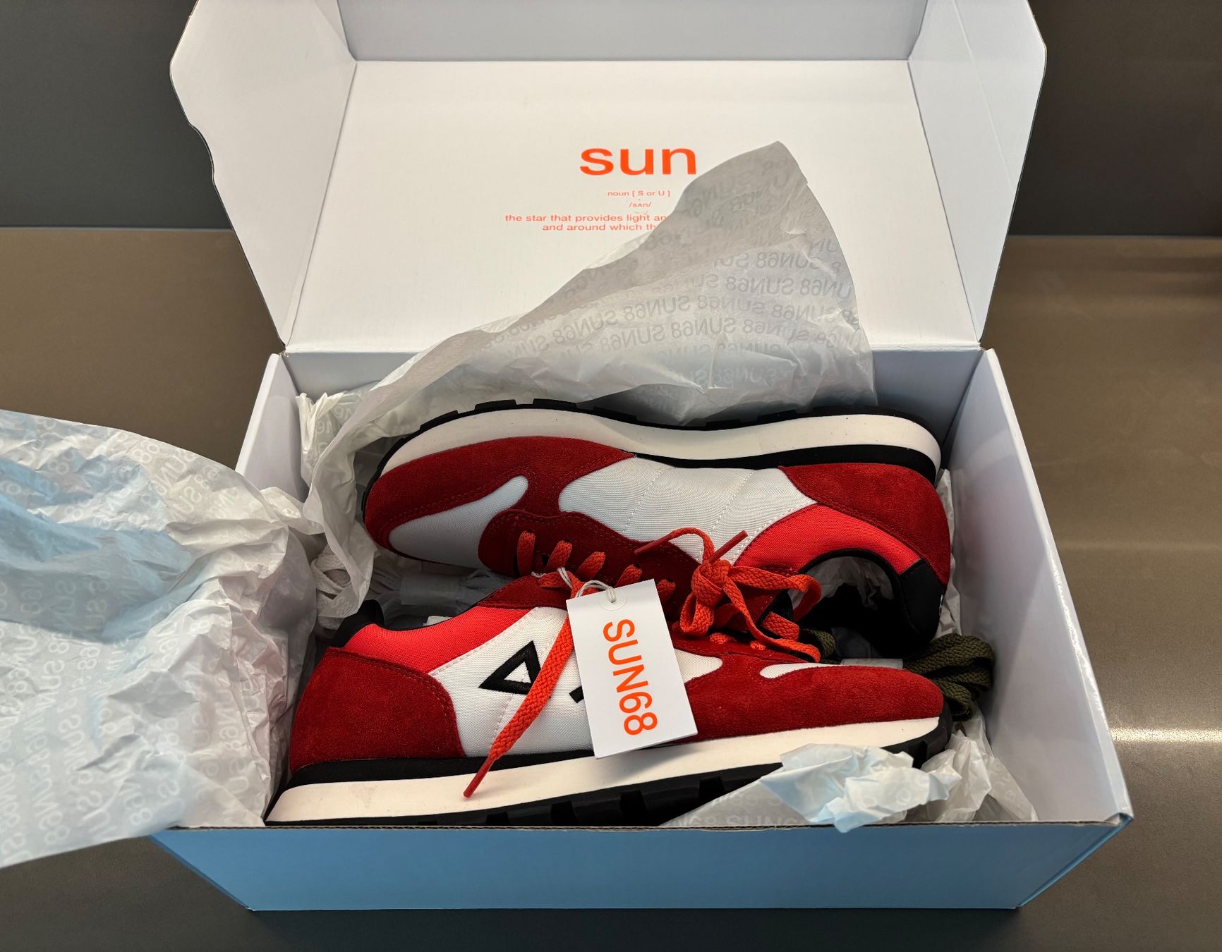 Herrenschuhe: SUN68 Herren-Sneaker – Grösse 43 – Neu – Neu und originalverpackt aus Schänis von solocielo 1