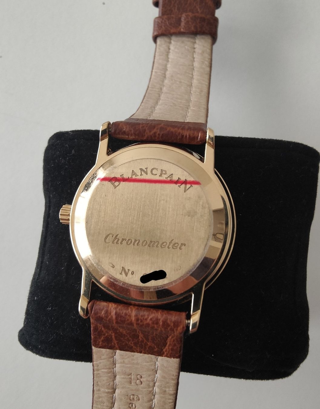 Blancpain Villeret – Montre Homme Automatique Ultra-plate En Or 18K – Vintage Des Années 90 – État Très Correct