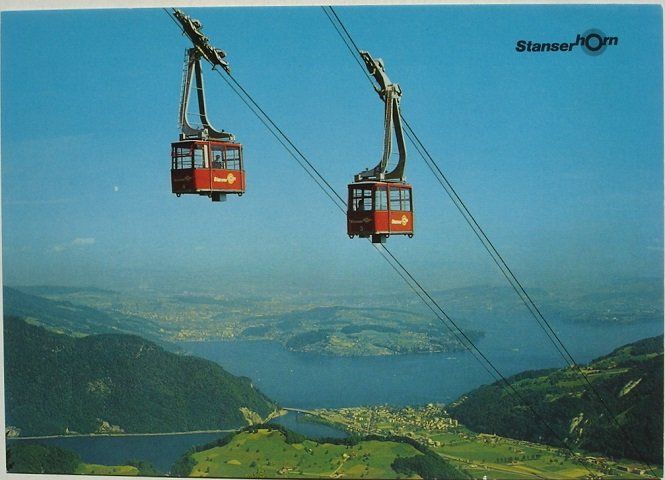 Cartoline postali: STANS Luftseilbahn Stanserhorn – Nuovo (secondo la descrizione) da Jona venduto da philajona