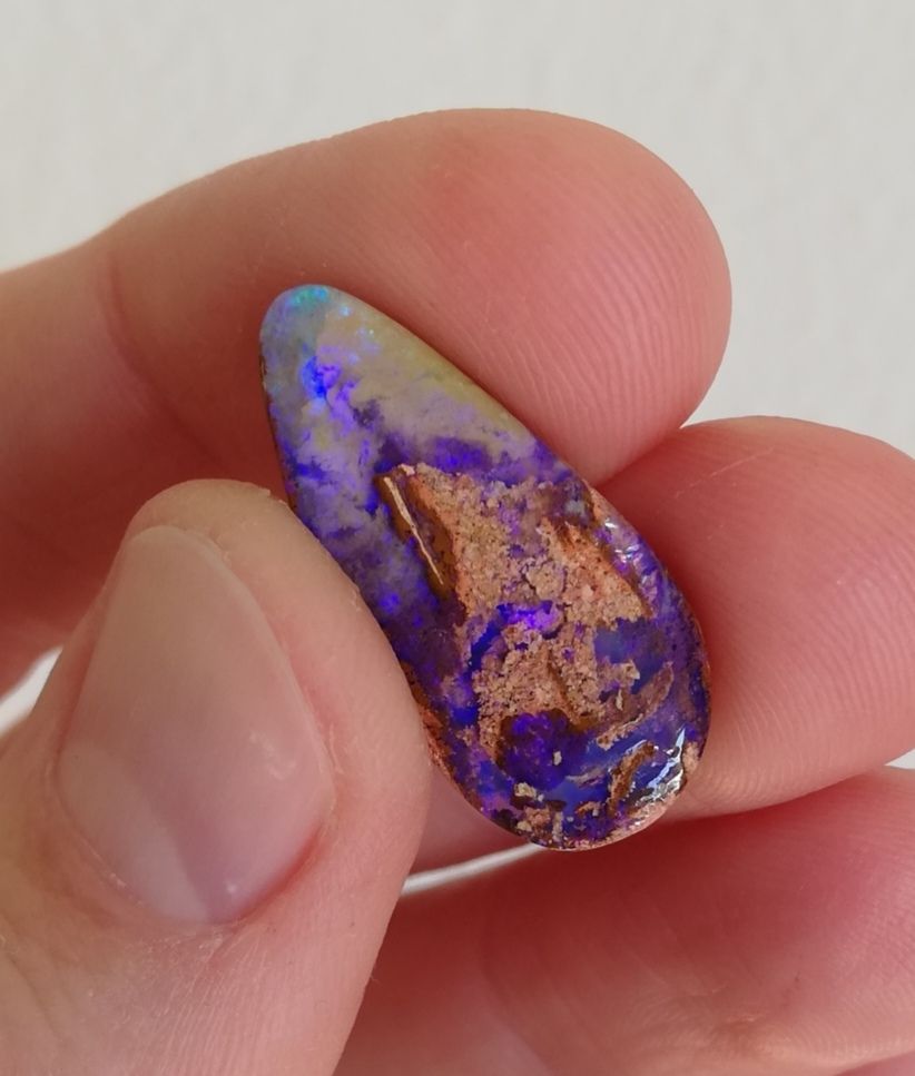 Pietre preziose: Wunderschöner Australischer Pipe Opal – Nuovo e nell'imballaggio originale da Bärau venduto da thunja 1