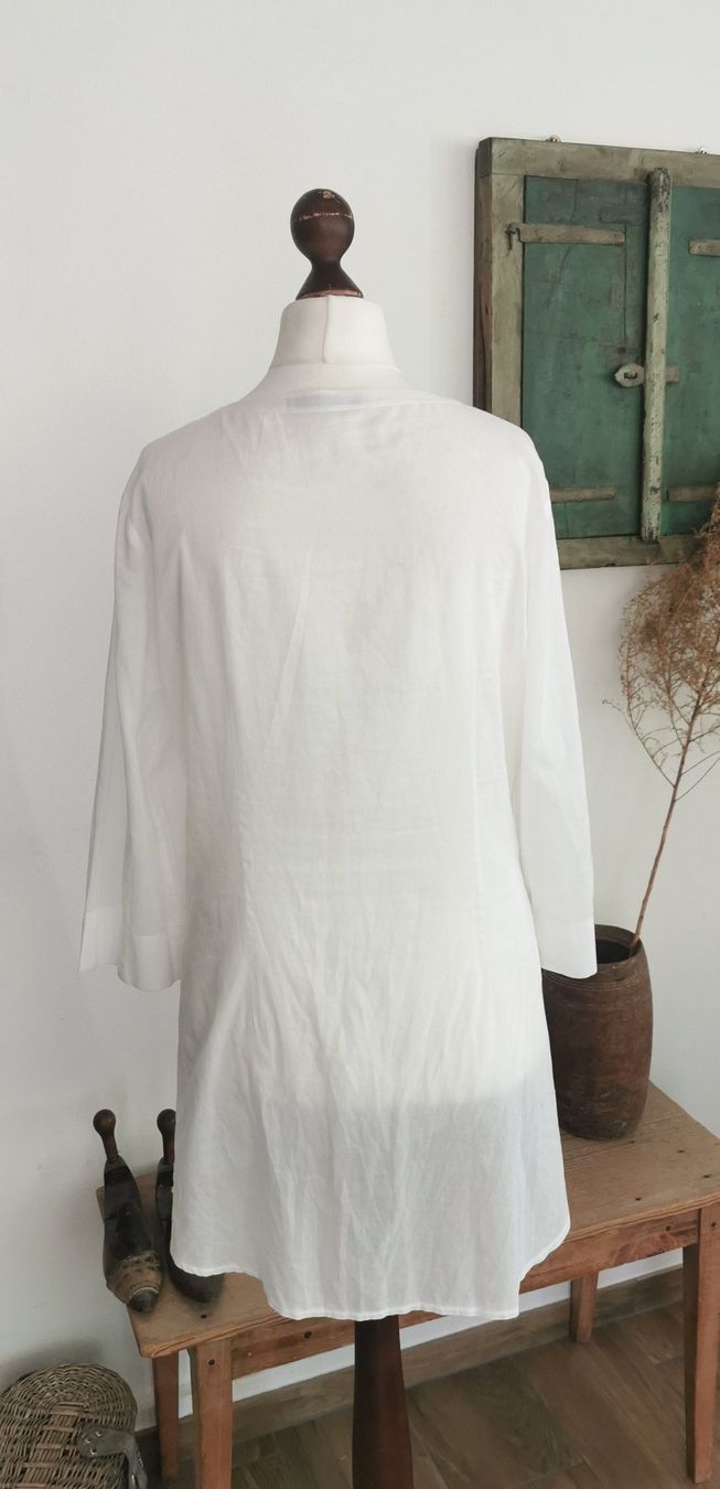 Blusen: FFC wunderschöne Baumwolle Bluse mit Rüschen Gr. M event. L – Gebraucht aus gachnang von tibus1 3
