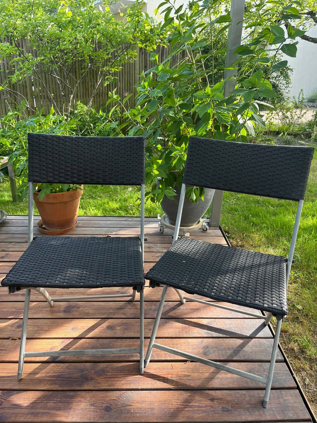 Stühle: klappbare Gartenstühle – Gebraucht aus Unterentfelden von Regi5035
