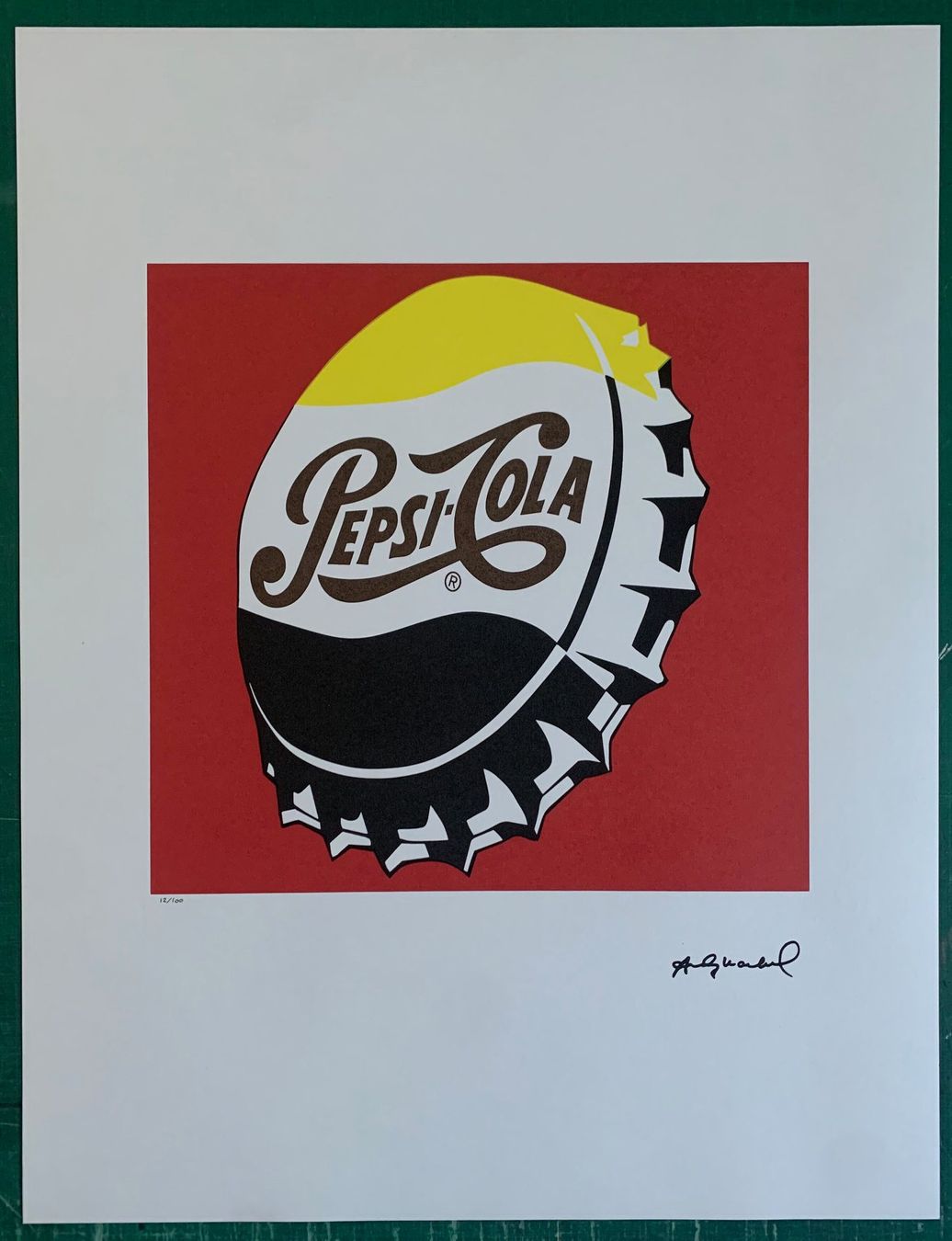 Foto & Immagini: Andy Warhol - Pepsi Cola 12/100 – Nuovo e nell'imballaggio originale da Adligenswil venduto da O_D_E_O_N 1