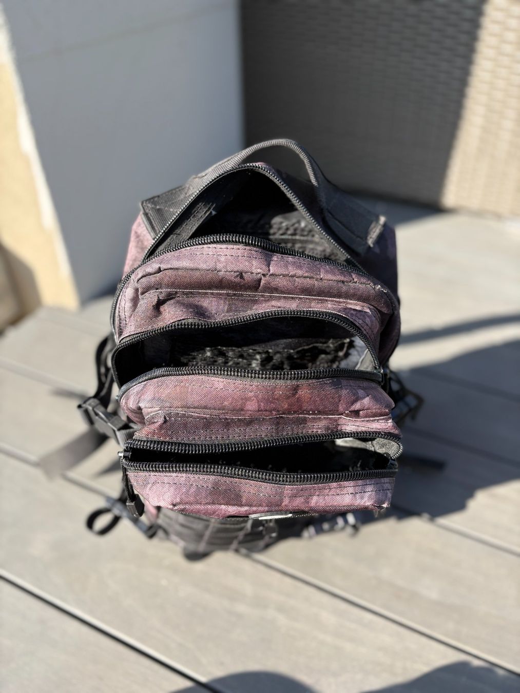 Zaini: Military Rucksack, Assault I, night-camo – Usato da Niederwil AG venduto da Pascal879 3