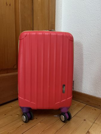 Reisekoffer für Kinder Hartschale, bunt,  4 Rollen