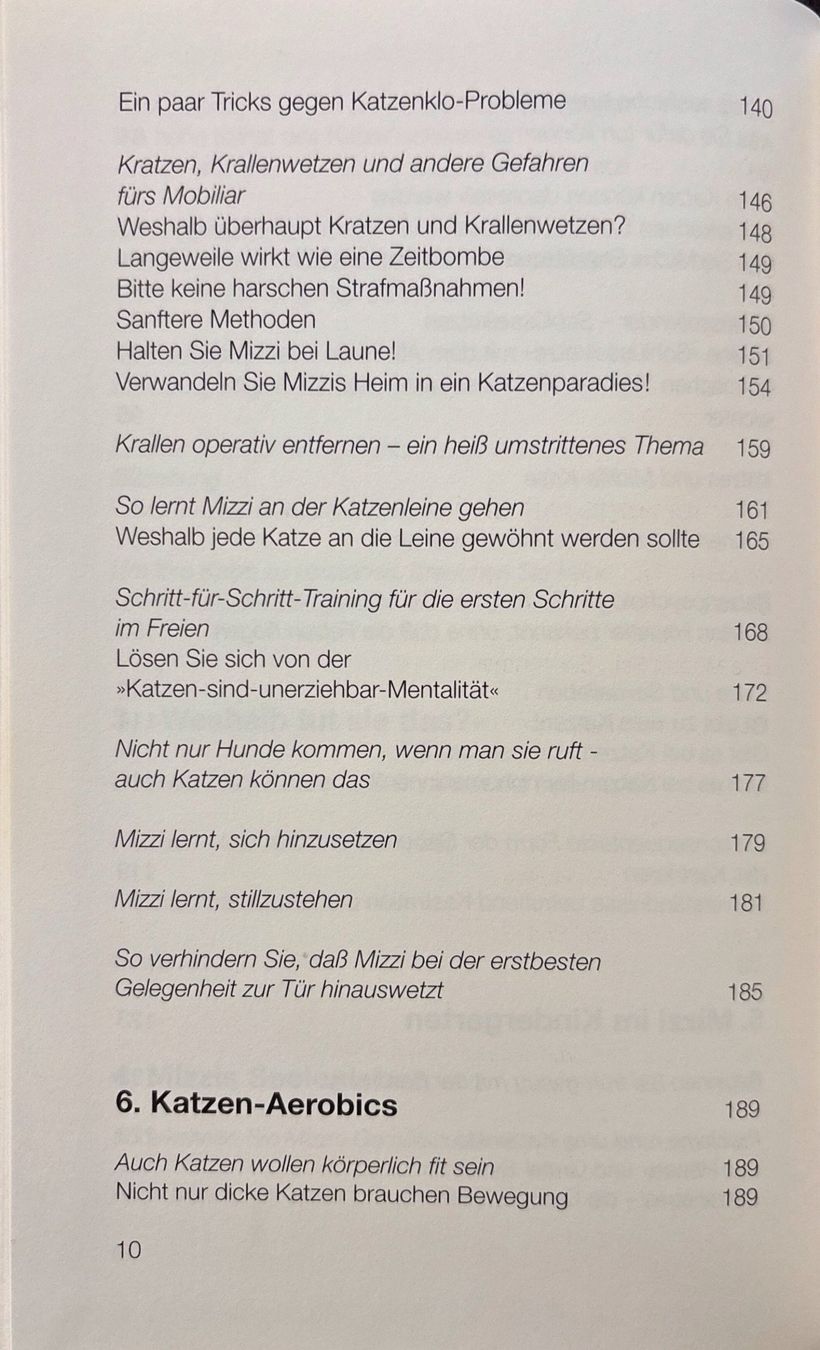 Libri: Wie sag ich's meiner Katze – Nuovo (secondo la descrizione) da Sarnen venduto da Livres 6
