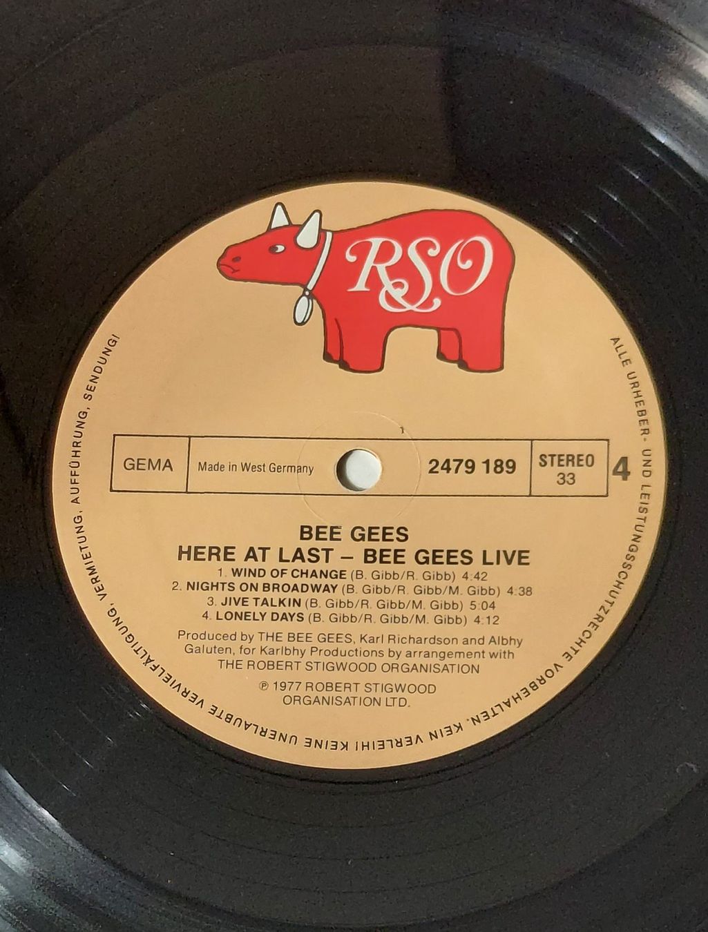 Dischi in vinile: DOPPEL LP - BEE GEES - HERE AT LAST...LIVE – Usato da Steckborn venduto da Quo7 5
