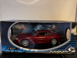 Solido Ref 8090 Jaguar XKR 2001 rot Metallic 1:18 mit OVP