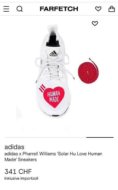Chaussures hommes: ADIDAS HUMAN MADE – D'occasion à Rütihof par SemSon01