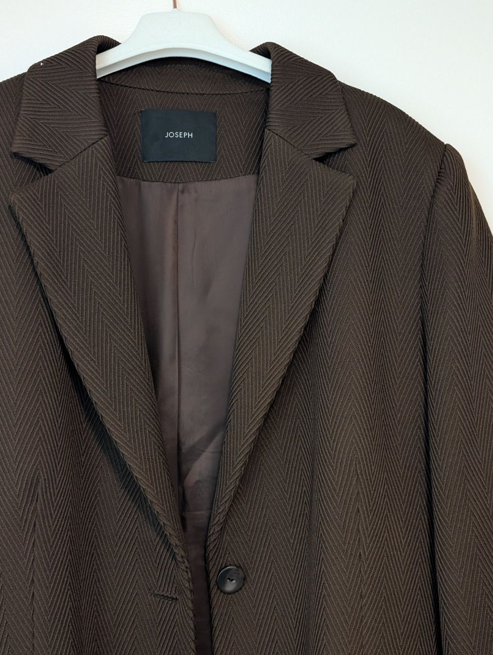 Cappotti: JOSEPH Herringbone Wool Cale Coat, Gr 42 – Usato da Uetikon am See venduto da Hobbes23 2