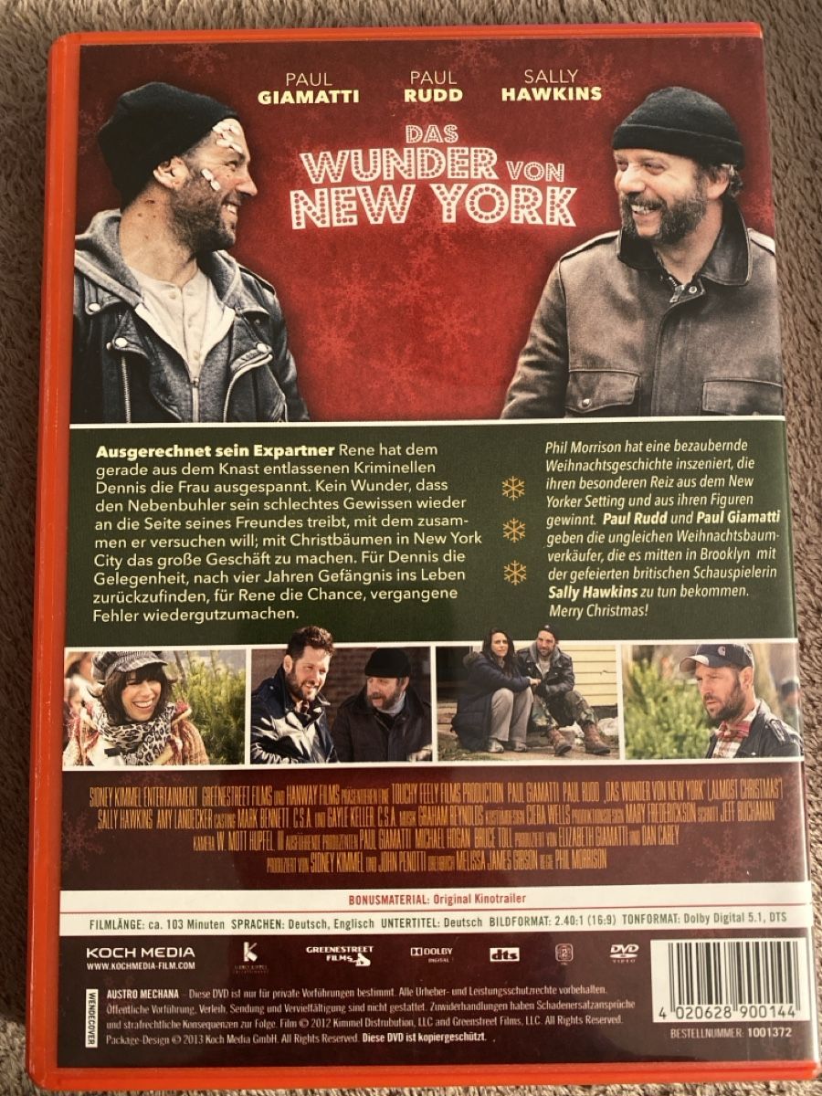 Tutti i DVDs: DVD - Das Wunder von New York – Nuovo (secondo la descrizione) da Oberengstringen venduto da Rogi9698 1