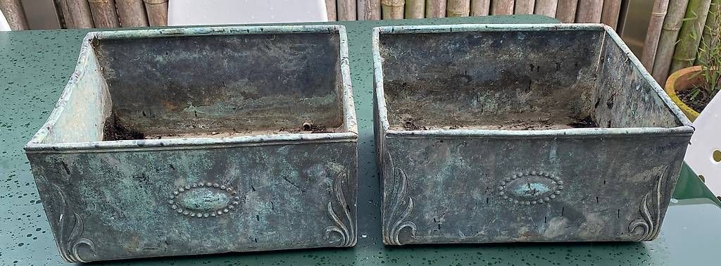 Blumentöpfe: Bronze Blumentöpfe – Gebraucht aus Weiningen ZH von Fabu1892