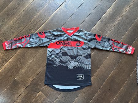 O'Neal Motocross Shirt Jugend, Gr. M (134), schwarz rot