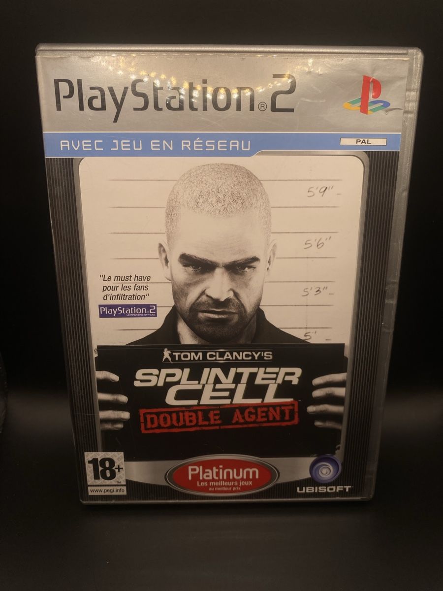 Giochi: Splinter Cell Double Agent PS2 PAL Platinum CIB – Usato da Kirchberg BE venduto da swiss_slab