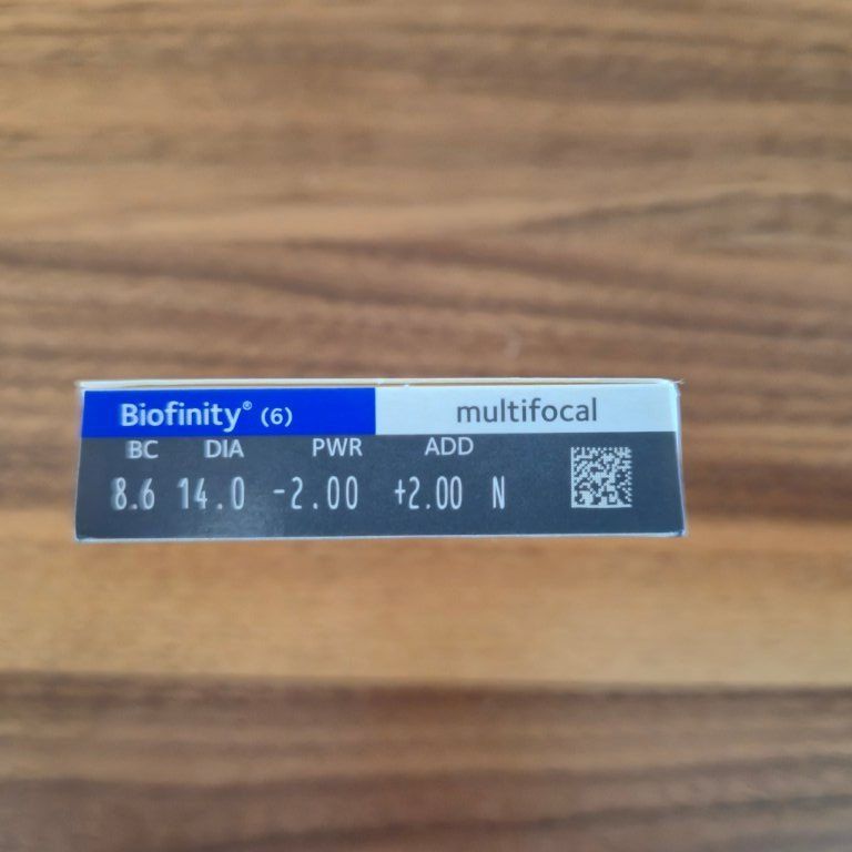Cooper Vision Lenti a contatto: Biofinity Multifocal Kontaktlinsen, -2.00 / +2.00 N, Neu! – Nuovo e nell'imballaggio originale da Cham venduto da Xamo1 2
