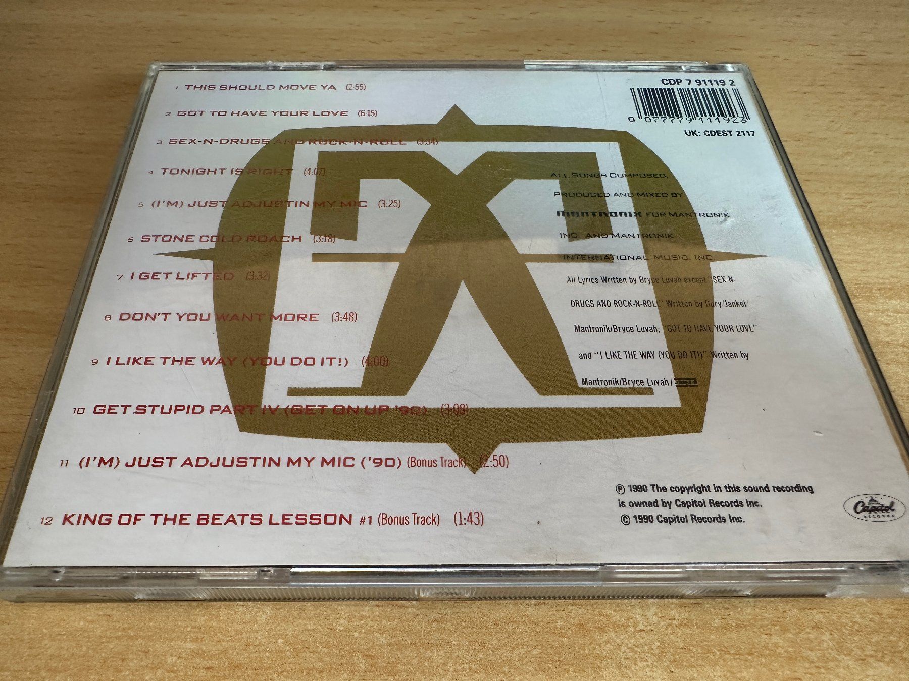 CD: Mantronix – This Should Move Ya – Usato da Rikon im Tösstal venduto da Alpenmutz 1