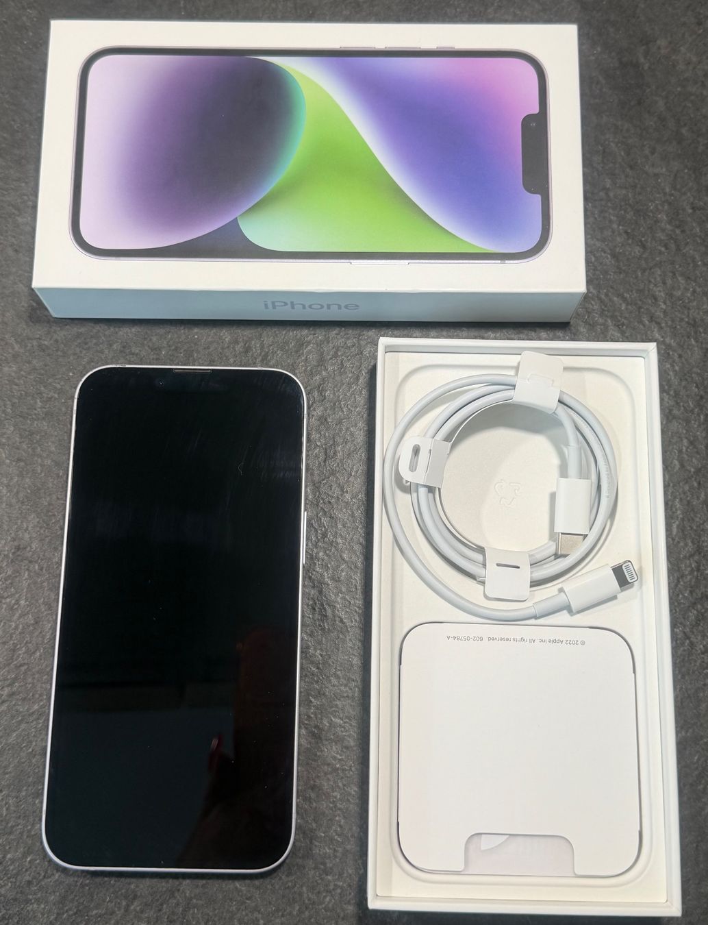 Apple Telefoni cellulari / Smartphones: iPhone 14 128 Gb purple – Usato da Tavannes venduto da tacha2503