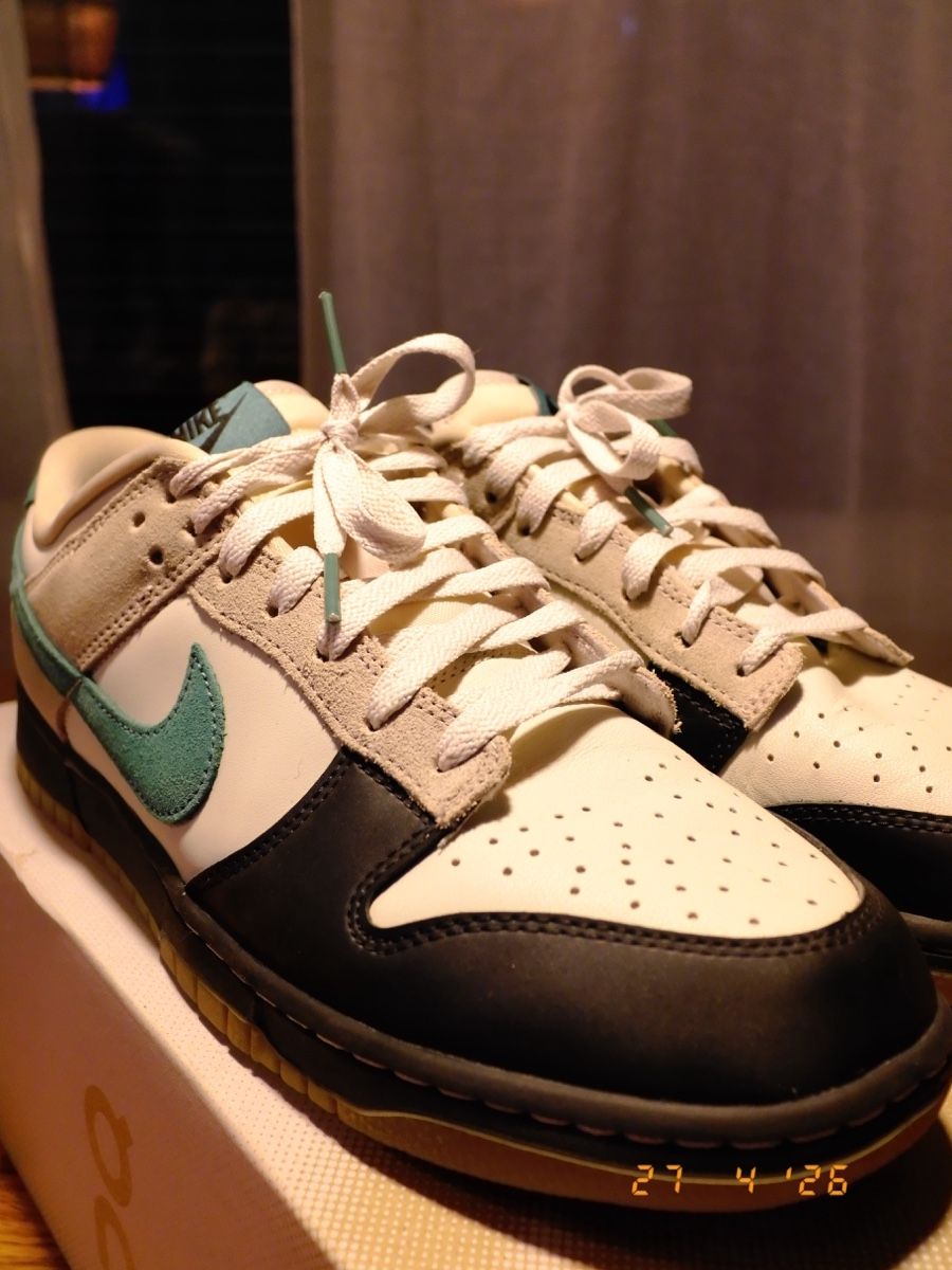 Scarpe da uomo: Nike Dunk Low Classic Green Black White Gr. 44.5 – Nuovo (secondo la descrizione) da Oberengstringen venduto da lombibardi 1