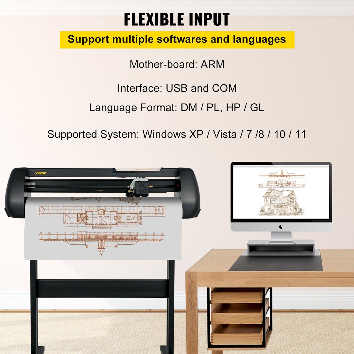 Alle Maschinen: VEVOR Vinyl Schneideplotter 720 mm – Neu und originalverpackt aus Bottighofen von zaap 5