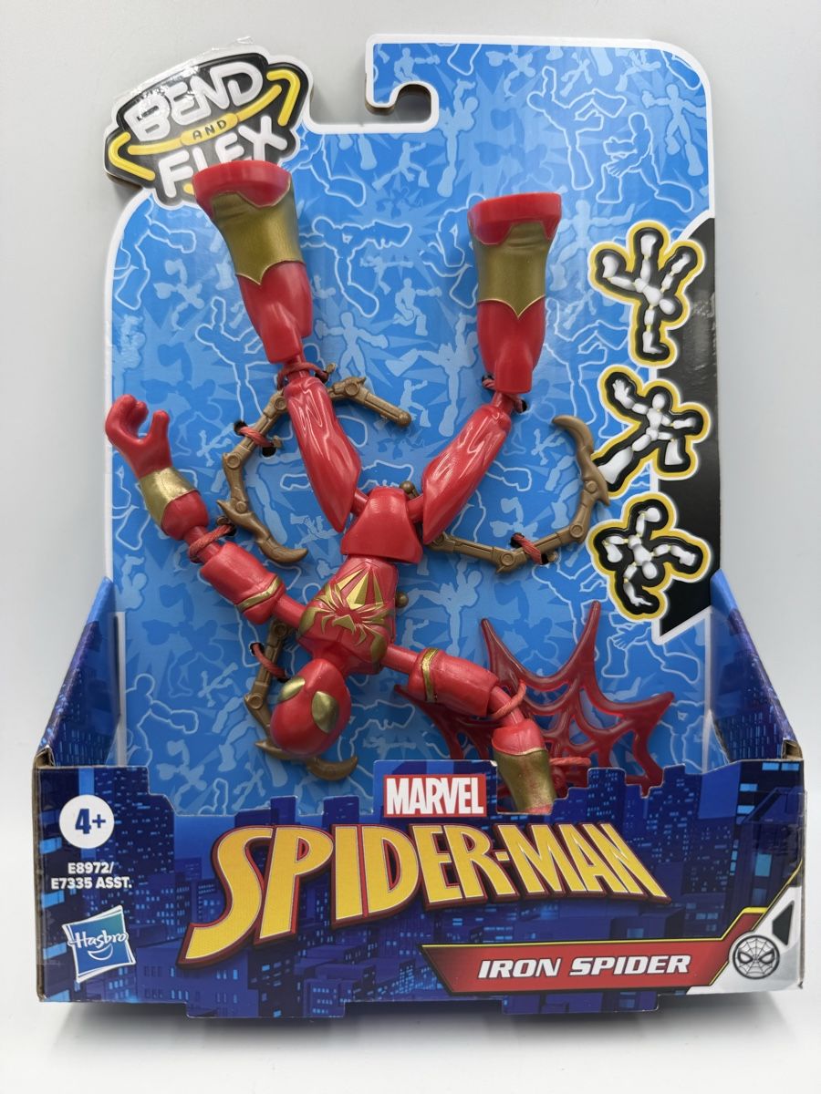 Giocattoli: Marvel Spider-Man Iron Spider Bend and Flex Actionfigur – Nuovo e nell'imballaggio originale da Emmen venduto da VK-Allround 1