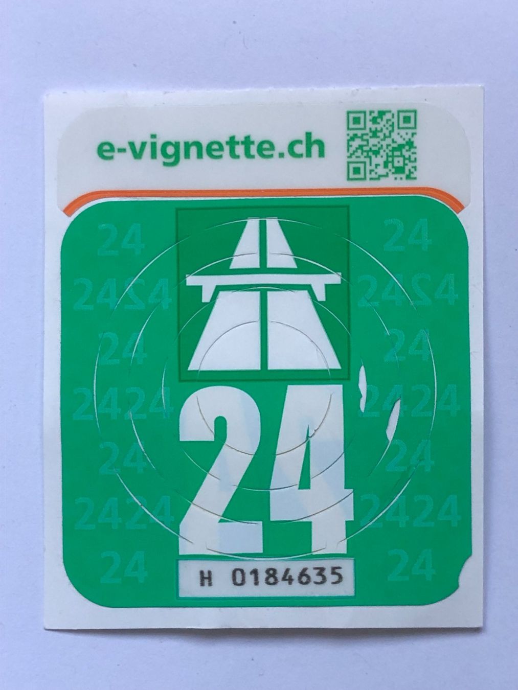 Vignette autostradali: Autobahnvignette 2024 – Usato da Ganterschwil venduto da ganterb
