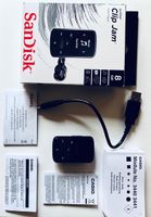 SanDisk Clip Jam MP3-Player 8 GB schwarz mit Zubehoer