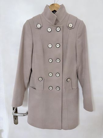 Panda Collection Damen Mantel, beige, Grösse 36/S Top!