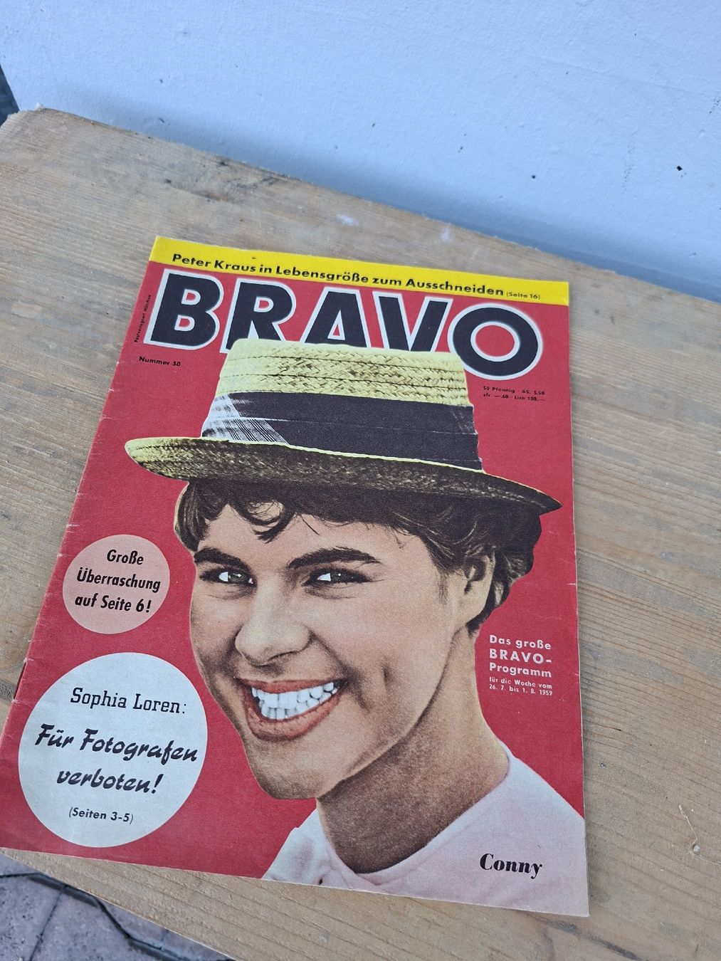 Zeitschriften & Magazine: Bravo Zeitschrift 1959 – Gebraucht aus Ganterschwil von HeidiuPeter