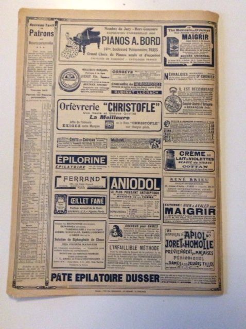 Riviste & Magazine: Journal sur la Mode 1909 – Usato da Genève venduto da edelweiss1900 8