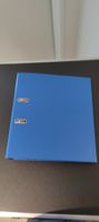 Ordner A4 Blau 75mm Breit mit Transparenthülle