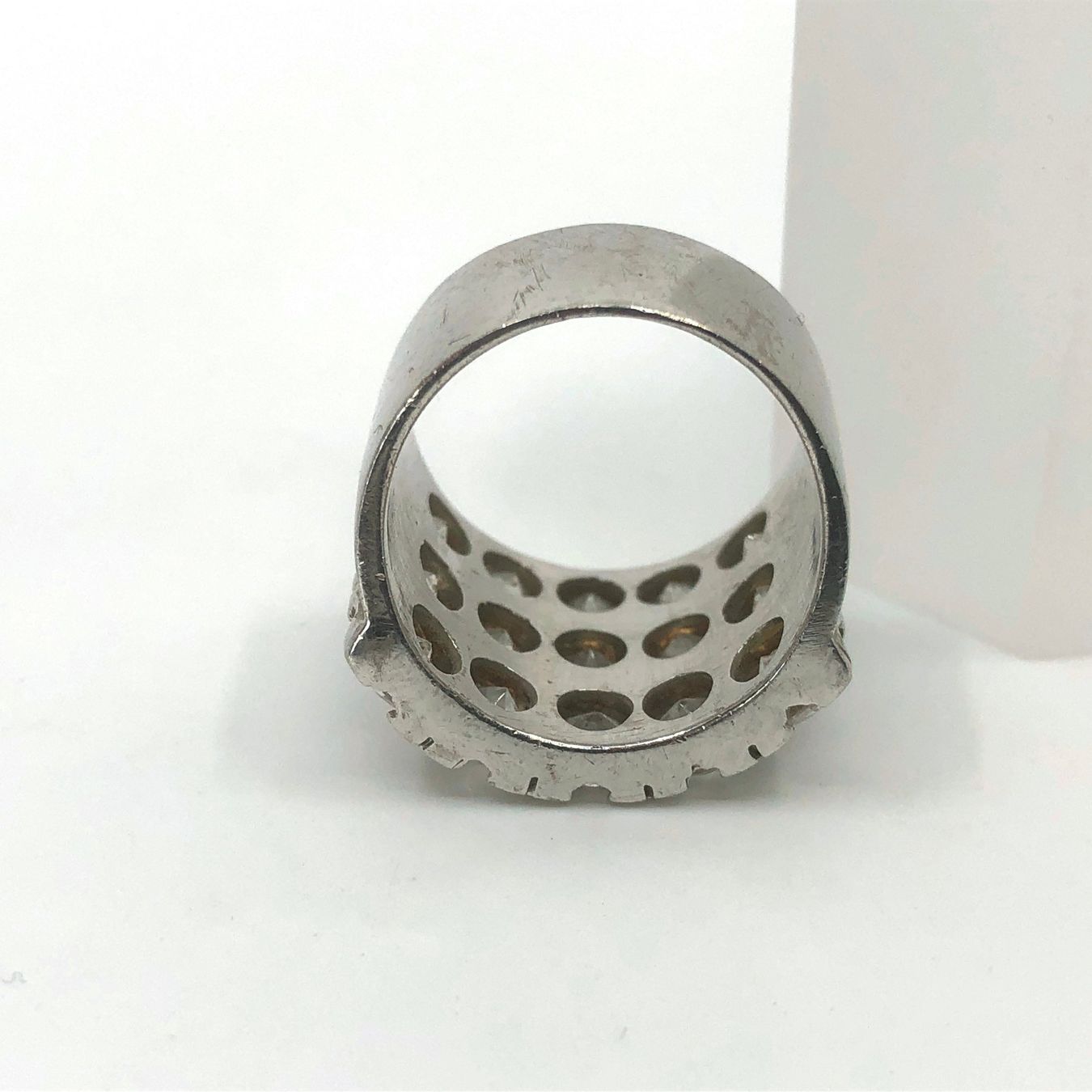 Anelli: Ring Silber 925 mit vielen Steinen – Usato da Basel venduto da Tiabeanie 5