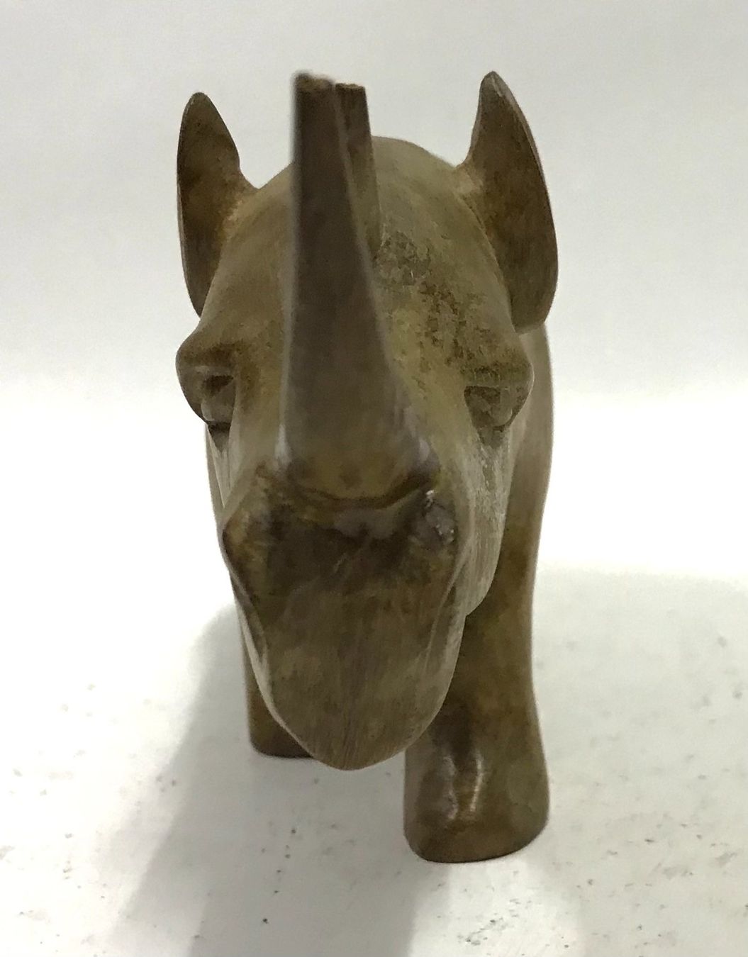 Statuette: Nashorn aus Holz geschnitzt – Usato da Zürich venduto da gigimai67 3