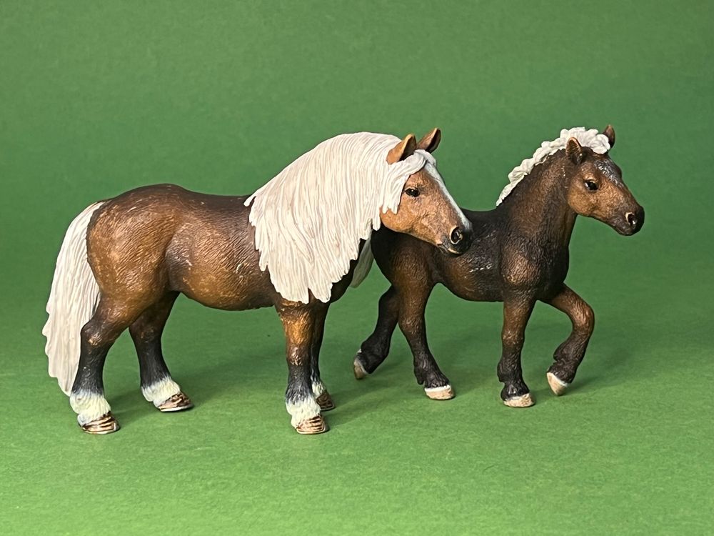 Schleich Schwarzwälder Stute Jährling Pferd | Kaufen auf Ricardo