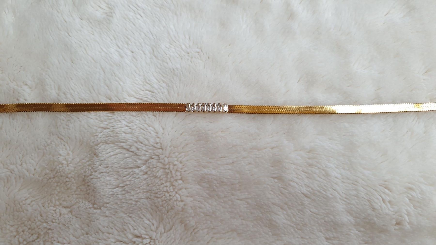 Catenine: Schlangenkette mit Kristallen // "Halsband" – Nuovo e nell'imballaggio originale da Würenlos venduto da JRP_71 5