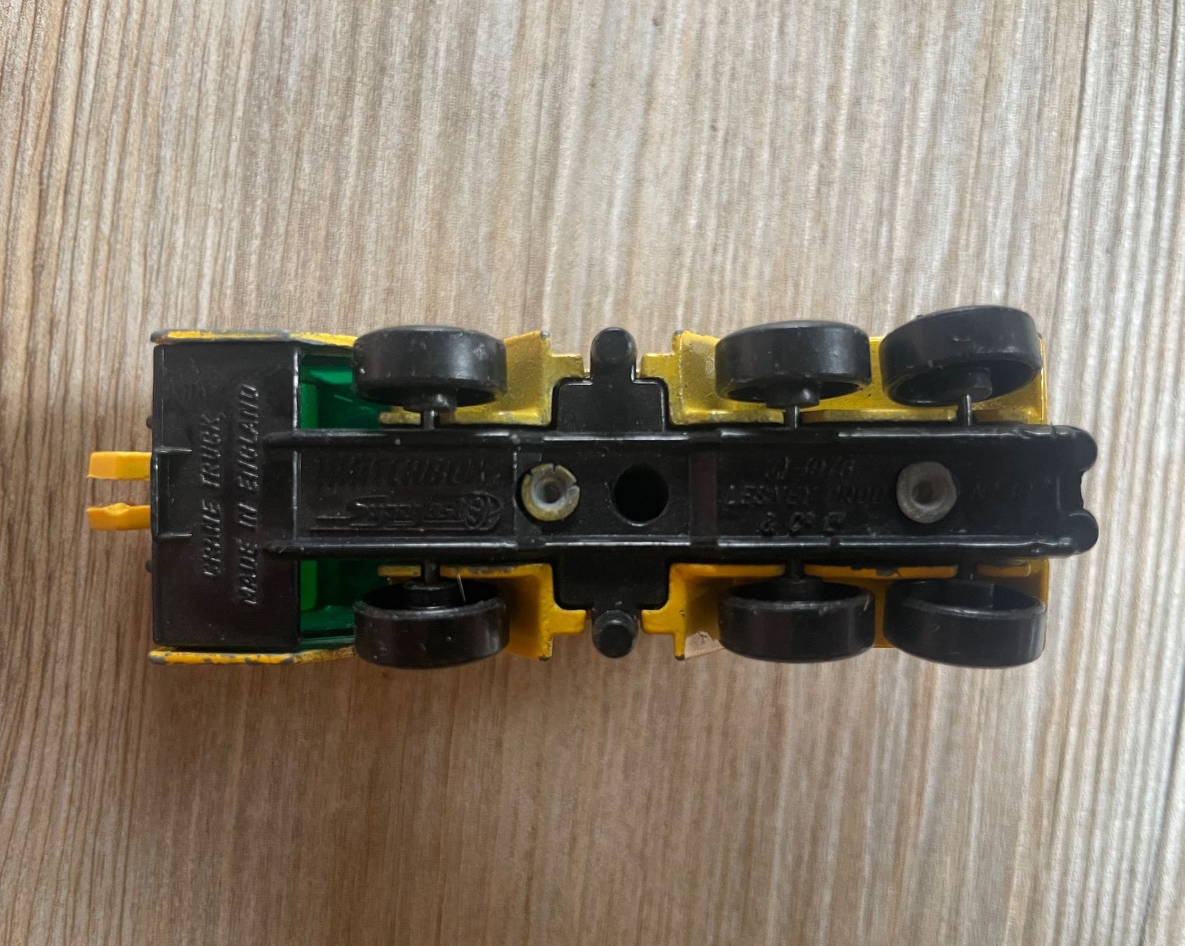 Matchbox Modellautos: Matchbox Crane Truck No. 49 1976 – Defekt aus Wichtrach von BRASLETTI_76 4