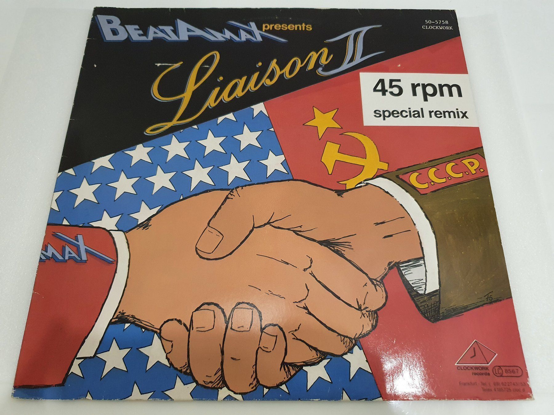 Dischi in vinile: Beat-A-Max - Liaison II (Remix) – Usato da Uster venduto da Vinyl-Leidenschaft