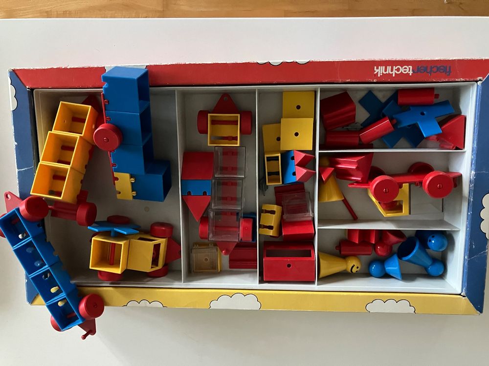 Lot De 11 Mini Kits De Construction FischerTechnik Vintage 80s - Allemagne (complet)