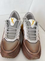 Sneaker Plus Handmade in Italy gelb braun Grösse 40