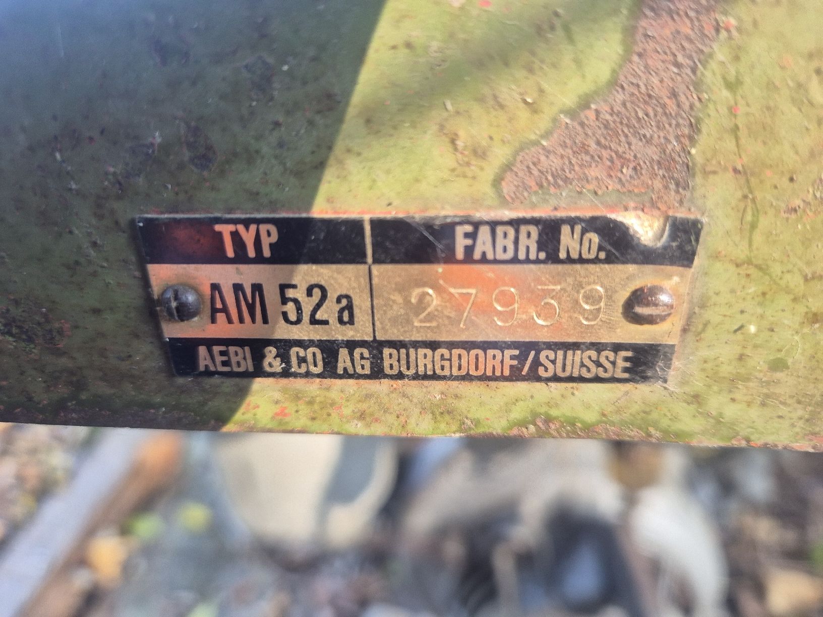 Aebi Tagliaerba: Motormäher AEBI AM 52 – Usato da Nunningen venduto da Pullax66 6