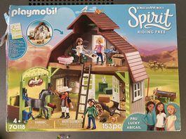 Playmobil Spirit 70118 / Haus & Stall