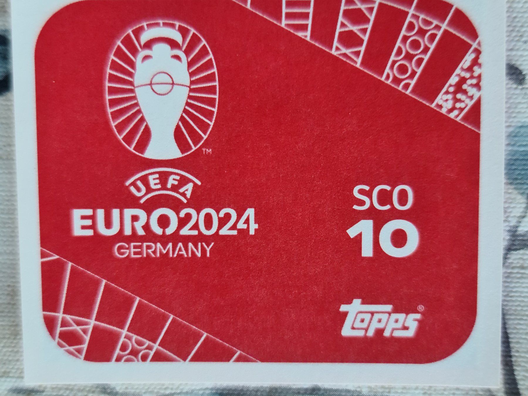 Topps Carte collezionabili: Topps EURO2024 SCO 10 – Nuovo e nell'imballaggio originale da Dintikon venduto da Prime-shop 1