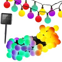 Solar-Gartengirlande 450cm mit 40 LED Lichtern D2cm
