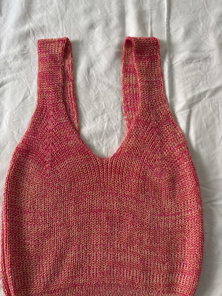 Top: Hand-Knitted Pink Summer Top, Sleeveless, Size Medium – Nuovo (secondo la descrizione) da Zürich venduto da olalinda 4